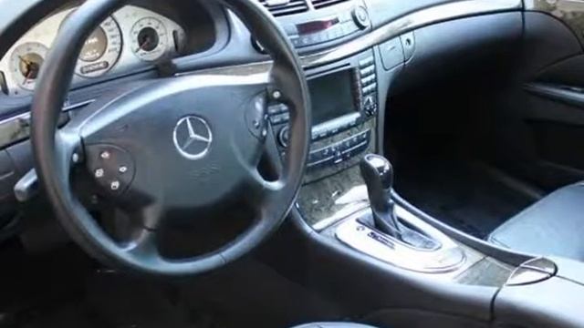 2005 MERCEDES E55 AMG - BLACK ON BLACK - PREMIUM PACKAGE - NAVIGATION - HEATED SEATS- SUNROOF -... смотреть онлайн