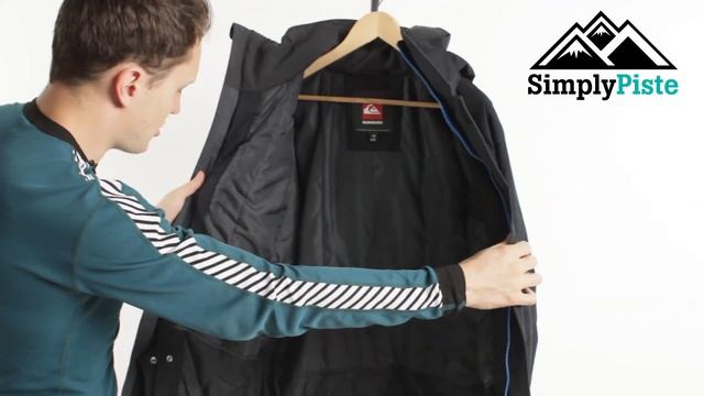 Quiksilver Mission Plain Jacket - Www.simplypiste.com