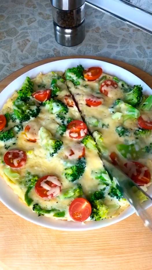 🍽 Вкусный и полезный ОМЛЕТ с брокколи смотреть онлайн