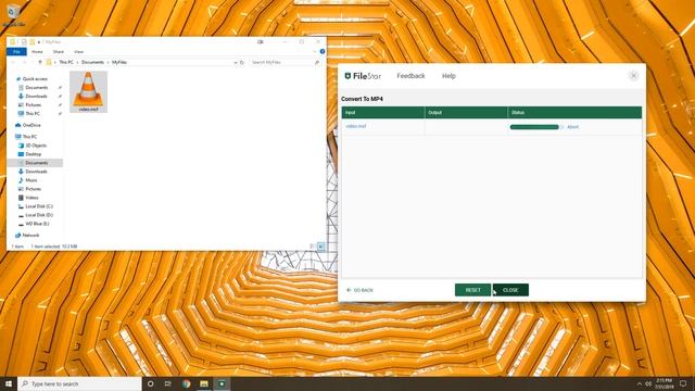 Convert MXF To MP4