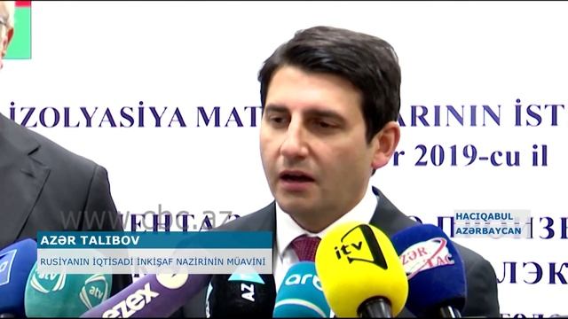 İZOLYASİYA MATERİALLARININ İSTEHSALI ZAVODUNUN TƏMƏLİ QOYULUB смотреть онлайн