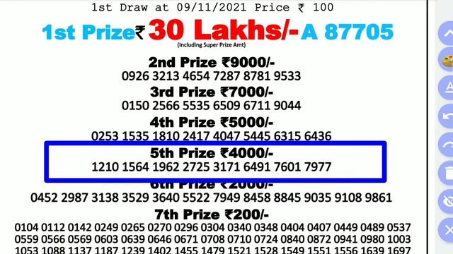 Nagaland State Dear 100 Mangal Tuesday 8 P.m. Weekly Lottery Result Today 09/11/2021 смотреть онлайн