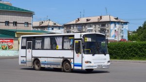 Автобус ПАЗ-4230-01 "Аврора" (Т 062 ОА 22). Покатушки по Новоалтайску.