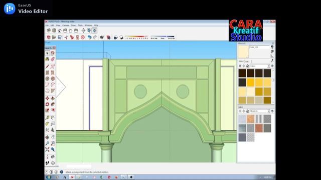 Part 2 Intip Rahasia Bikin Desain Kaligrafi Masjid di SketchUp Trial смотреть онлайн
