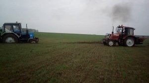 Мтз82.1 и мтз826 в грязи