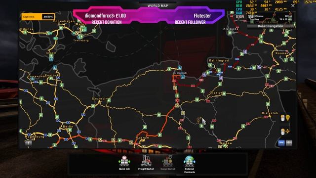 LETS PLAY... EUROTRUCK 2... RIP PACK... EURO 3... GETTING THE MILES IN смотреть онлайн