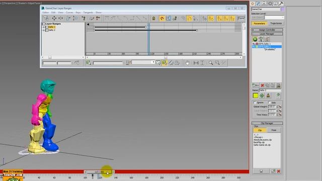 Corso Cat Motion in 3ds max: 035 Cat Spostare il Layer Gizmo смотреть онлайн