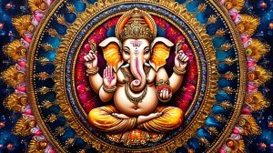 🐘 Мантра Ганеши 🙏 Ом Гам Ганапатайе Намаха | Ключ к Процветанию, Счастью и Духовной Силе ✨🌺