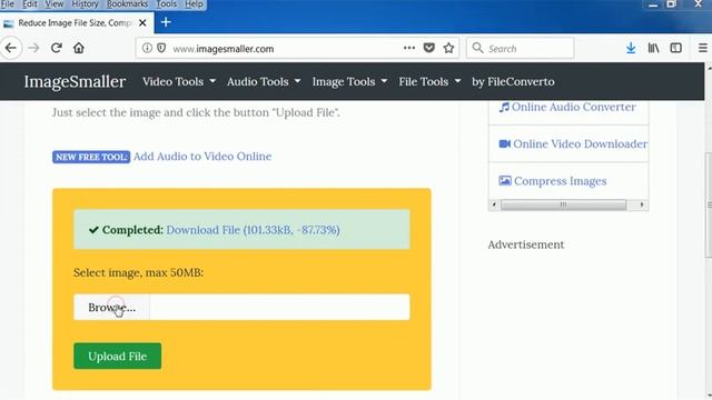 ImageSmaller: Compress JPG/PNG Images Online смотреть онлайн