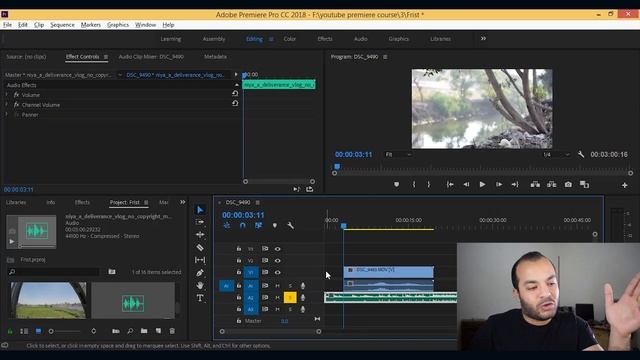 03 - الواجهة و بداية اول مشروع | كورس بريمير - Adobe Premiere Pro | Interface смотреть онлайн