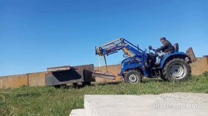 Погрузчик КУН на минитрактор Dong Feng 244 G2   Dellif Baby 500