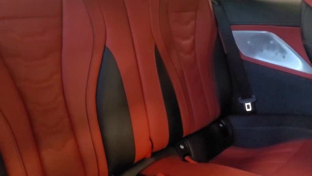 NEW ARRIVAL! 2019 BMW M850i xDrive Coupe Barcelona Blue Metallic on Individual Fiona Red/Blk Merino смотреть онлайн