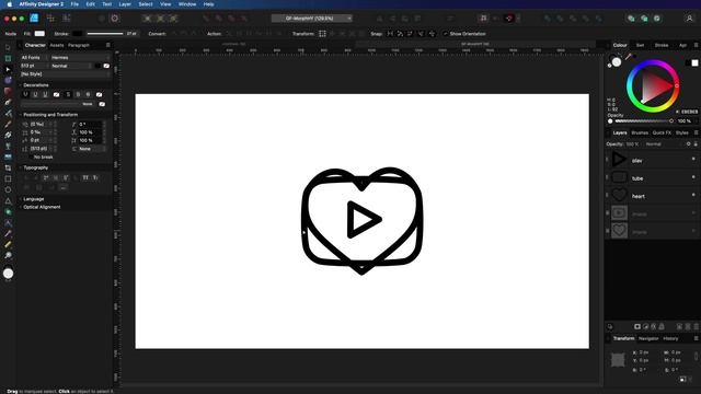TRUE Shape MORPHING effect in DaVinci Resolve with SVG's from Affinity Designer смотреть онлайн