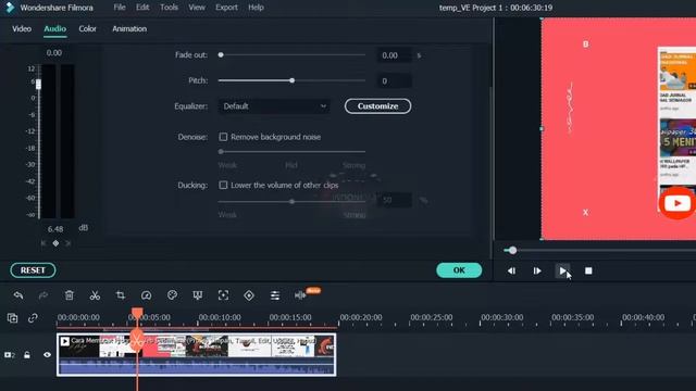 Cara Mengatur Audio Suara Video pada FILMORA - Tutorial Filmora #6 смотреть онлайн