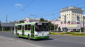 Автобус ЛиАЗ-5256.45 (Р 065 НЕ 22). Покатушки по Барнаулу.