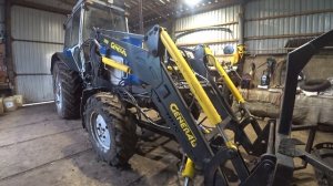 ЮМЗ-8280 с передним ведущим мостом. Двигатель IVECO. Спец. трактор!