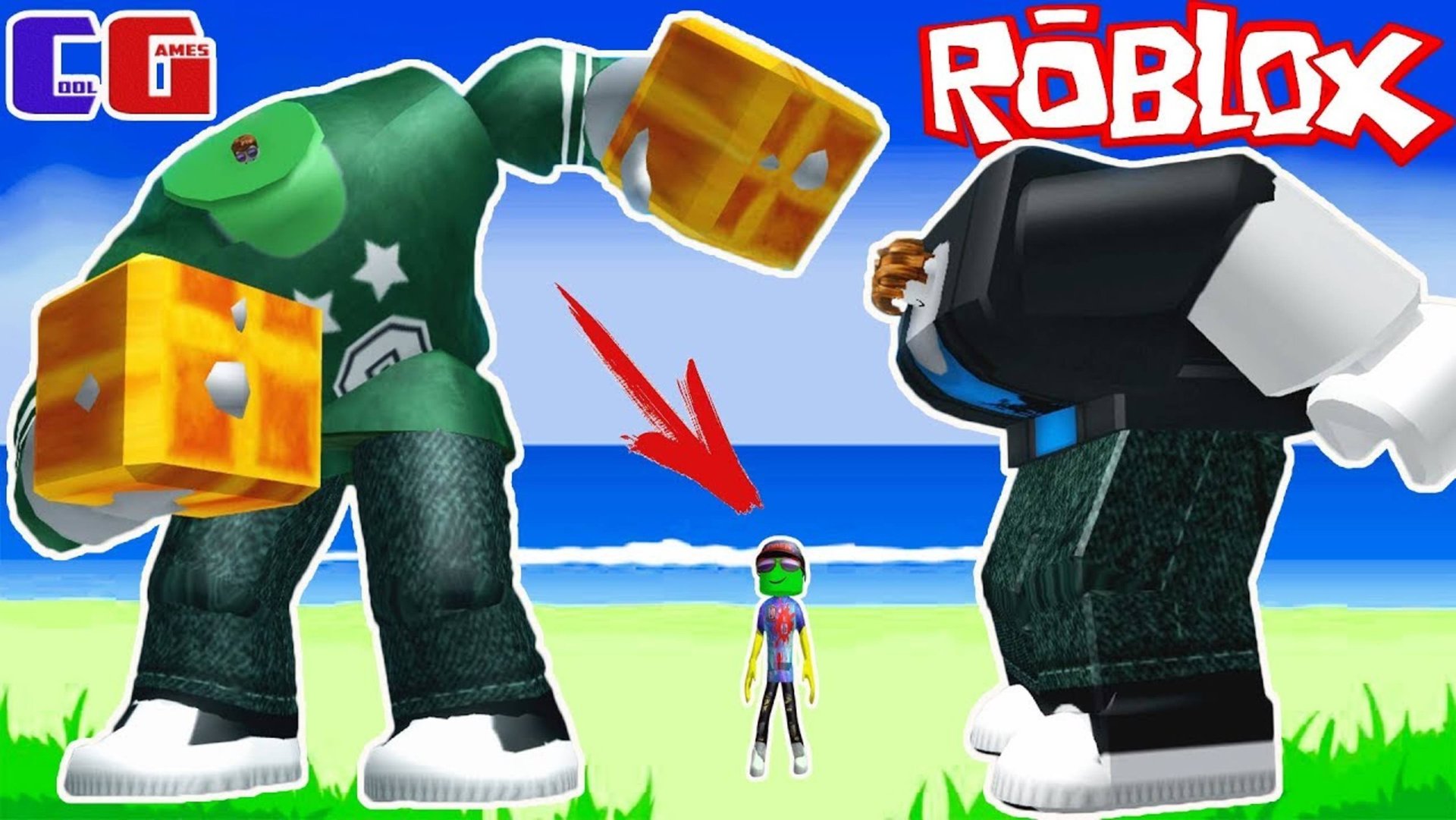 Я МАЛЕНЬКИЙ обижаю БОЛЬШИХ! БОКС СИМУЛЯТОР в Roblox Битва мульт героев Роблокс Boxing Simulator смотреть онлайн