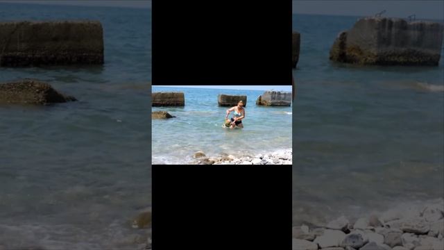 Отдых в Лазаревском 2017год  🏖 / Всей семьёй на газели 🚚