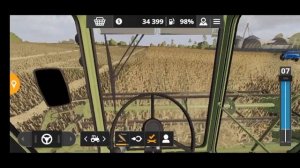 FS 20 уборка пшеницы на ДОН 1500Б