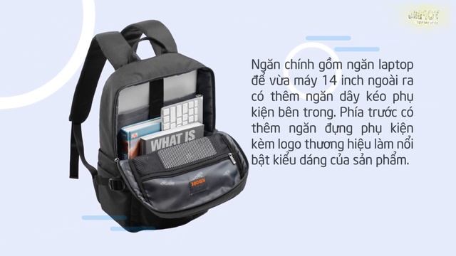 Balo Kmore The Abel - Balo Laptop 14 inch Chính Hãng Giá Rẻ Hà Nội || TOPBAG.vn смотреть онлайн