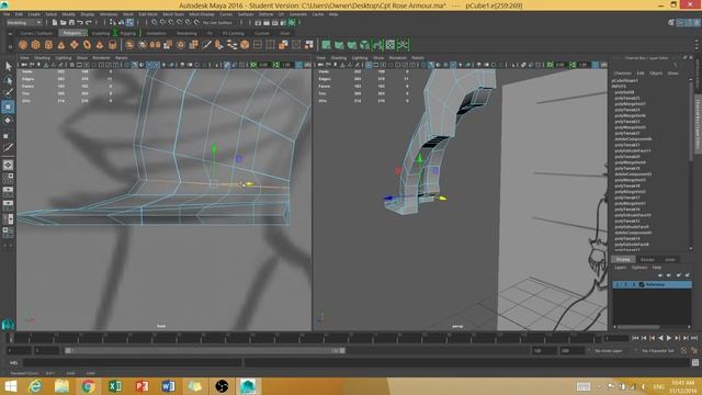 3D modelling / sculpting смотреть онлайн