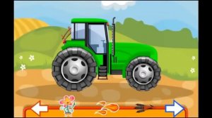 Самый лучший сборник 3 автомойка мультфильмы про трактора