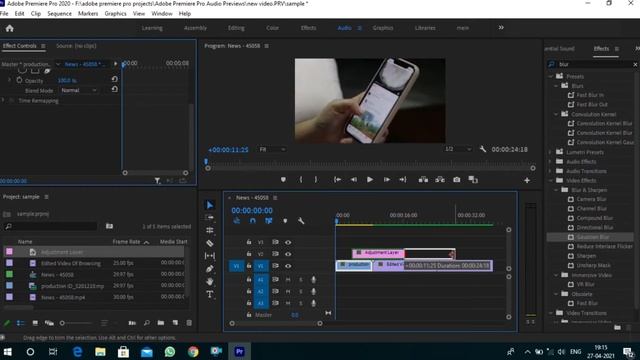 ADOBE PREMIERE PRO | How to Use Adjustment Layer - മലയാളം | смотреть онлайн
