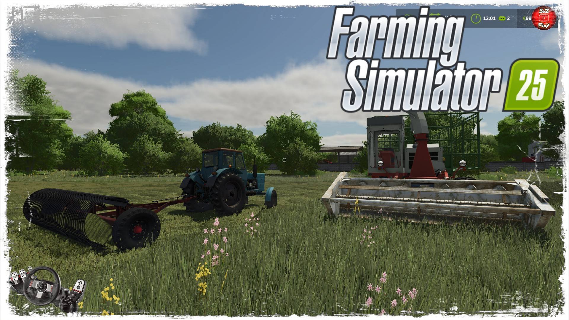 ЗАГОТОВКА КОРМОВ ● Farming Simulator 25 ● STREAM №14 смотреть онлайн