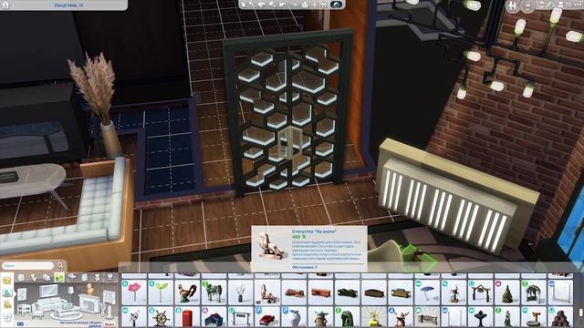 Немного ответов и квартира в стиле лофт [ Строительство в The Sims 4 ] смотреть онлайн