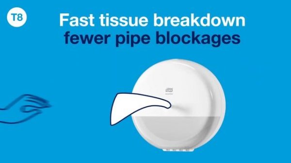 Tork SmartOne® Toilet Roll System T8