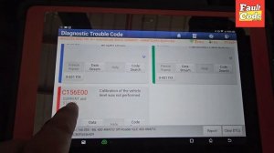 C156e00 mercedes fault code || Automatic Air Suspension Calibration Failed Solution 💯
