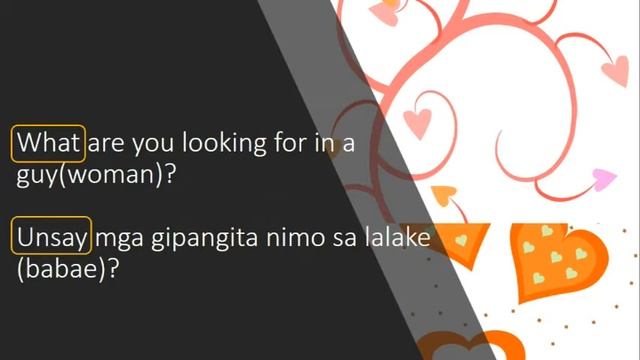 Love Phrases Part 5 Word for Word Learn how to speak Bisaya смотреть онлайн