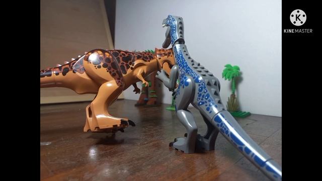 Lego Carnotaurus Vs Baryonyx