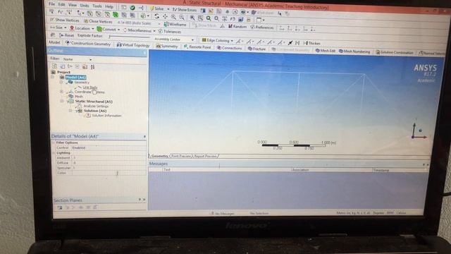 Truss Bridges Finite Element By ANsys смотреть онлайн