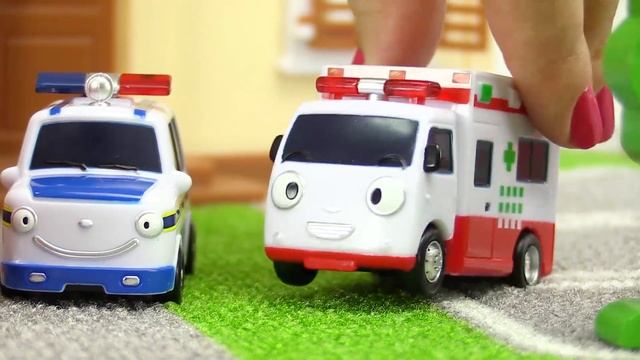Автобус Тайо! Ссора. Игрушки для детей. смотреть онлайн