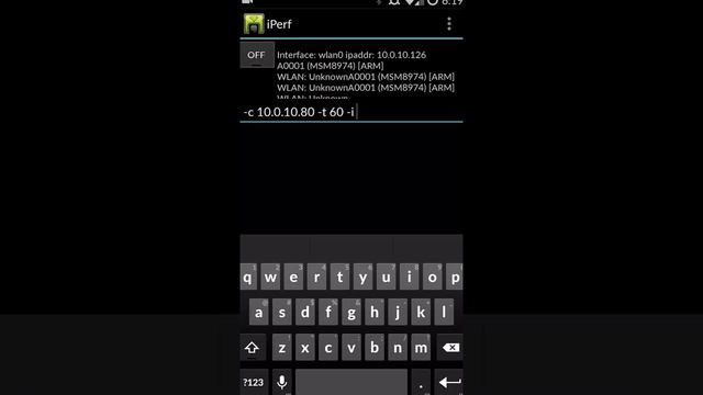 iPerf-on-Android смотреть онлайн