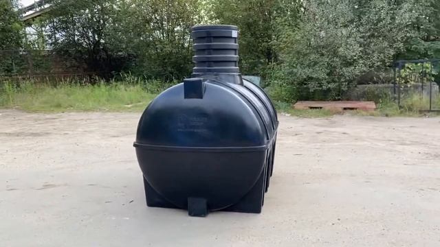 Подземная емкость 3000 литров (3 м3) от staleplast.ru смотреть онлайн
