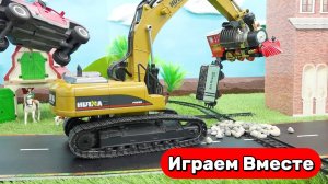 Машинки для детей ! Играем в машинки ! Машинки спецтехника ! Играем в грузовики ! Видео для детей