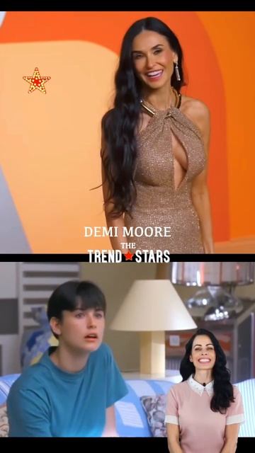 Demi Moore attending Oscars, acting in the movie Ghost with Patrick Swayze смотреть онлайн