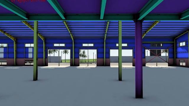 Tekla Structures Model Simulation смотреть онлайн