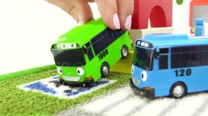 Приключения ТАЙО! Первый рабочий день. Видео про игрушки