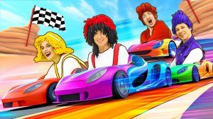 Песенки для детей с Машей Капуки – Играем в гонки! Сборник видео для малышей