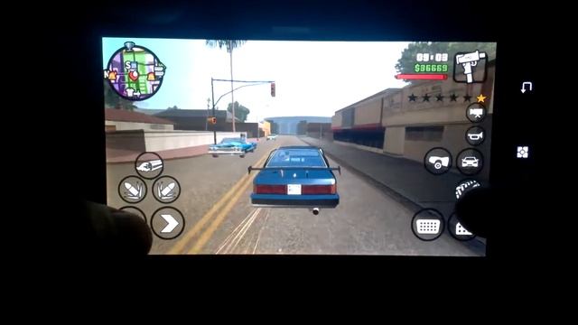 GTA San Andreas на Lenovo P780 часть2 смотреть онлайн