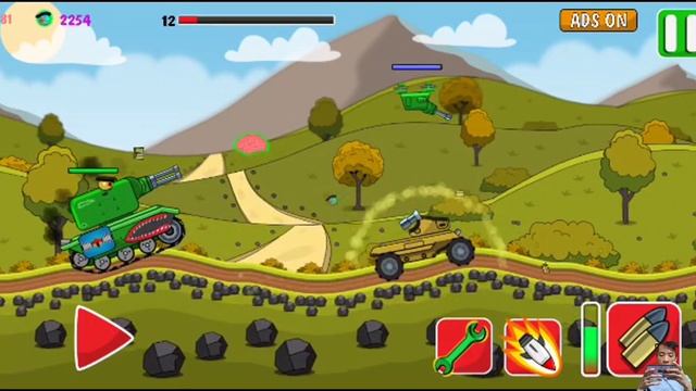Top Crazy Tank Attack: Hills of Steel, Tankcraft, Tank Battle 2D Play Hot Game Tank Mobile 2023 смотреть онлайн