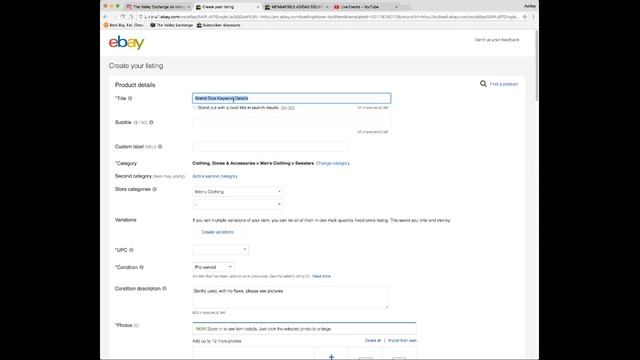 The Valley Exchange: Mini Haul & Exactly How To List an Item on eBay смотреть онлайн