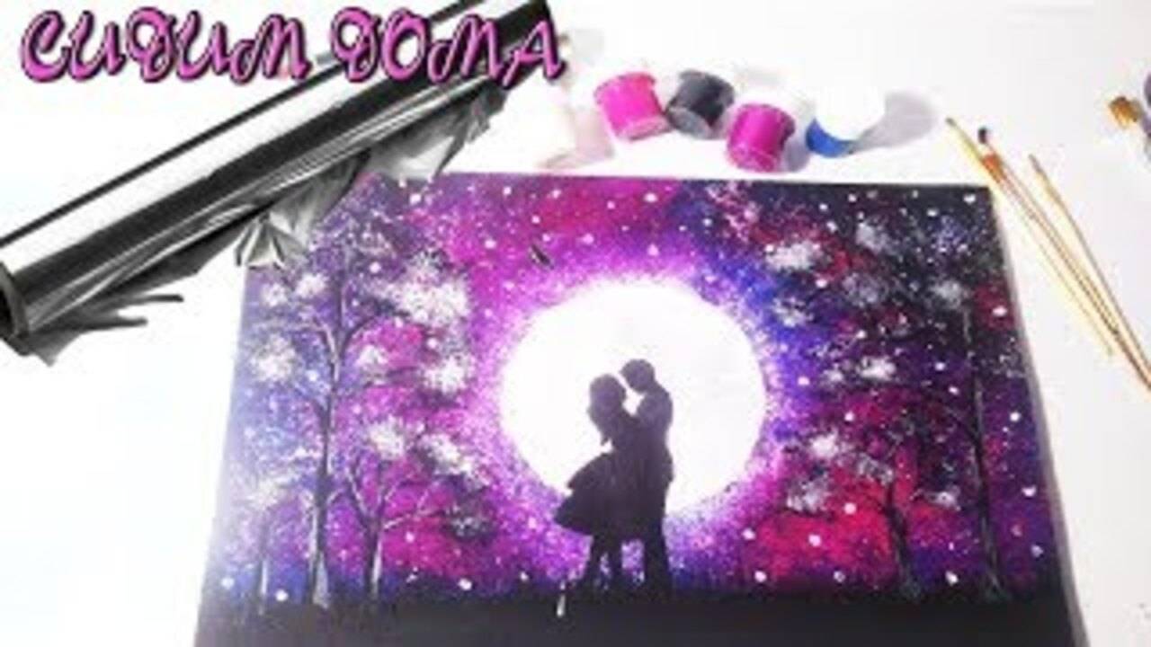 РИСУЮ ФОЛЬГОЙ и ГУАШЬЮ Сидим дома на самоизоляции