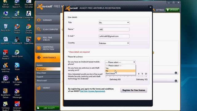 Register Avast Antivirus without License key or License file смотреть онлайн