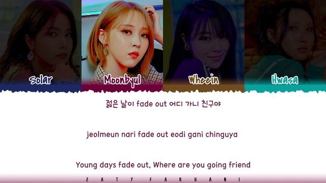 MAMAMOO (마마무) - 'DINGGA' (딩가딩가)  Lyrics [Color Coded_Han_Rom_Eng]