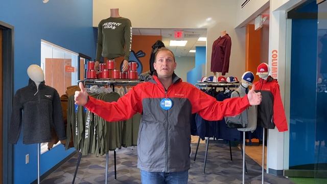 2021 NLC Murphy USA Columbia Rainmaker Rain Jacket Red смотреть онлайн