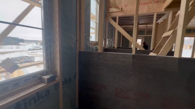 Обзор строительства каркасного дома 8х10 смотреть онлайн